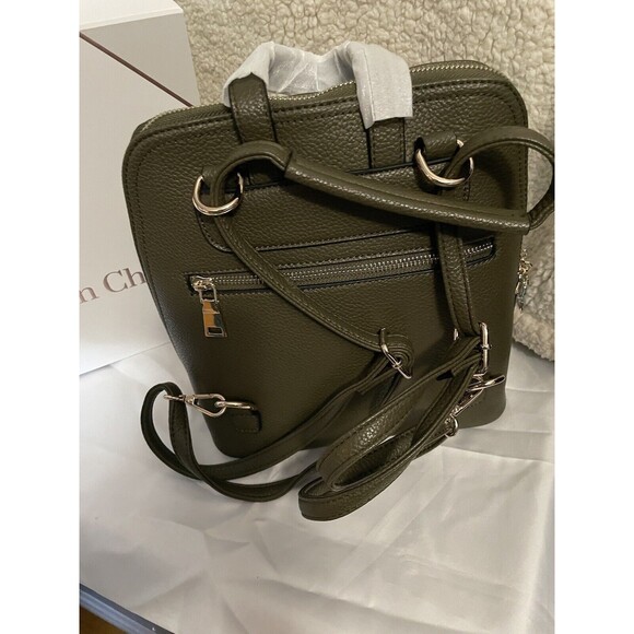 NIB Travel In Chic Green backpack purse - Picture 3 of 4